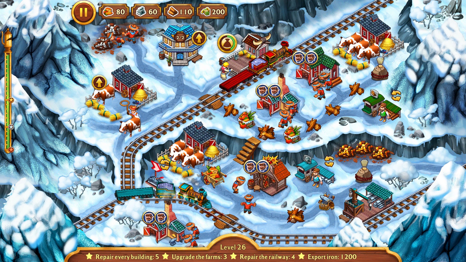 Golden Rails: Road To Klondike - PC (Steam) — screenshot 2