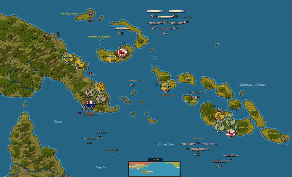Strategic Command WWII: War in the Pacific - PC (Steam) — screenshot 3