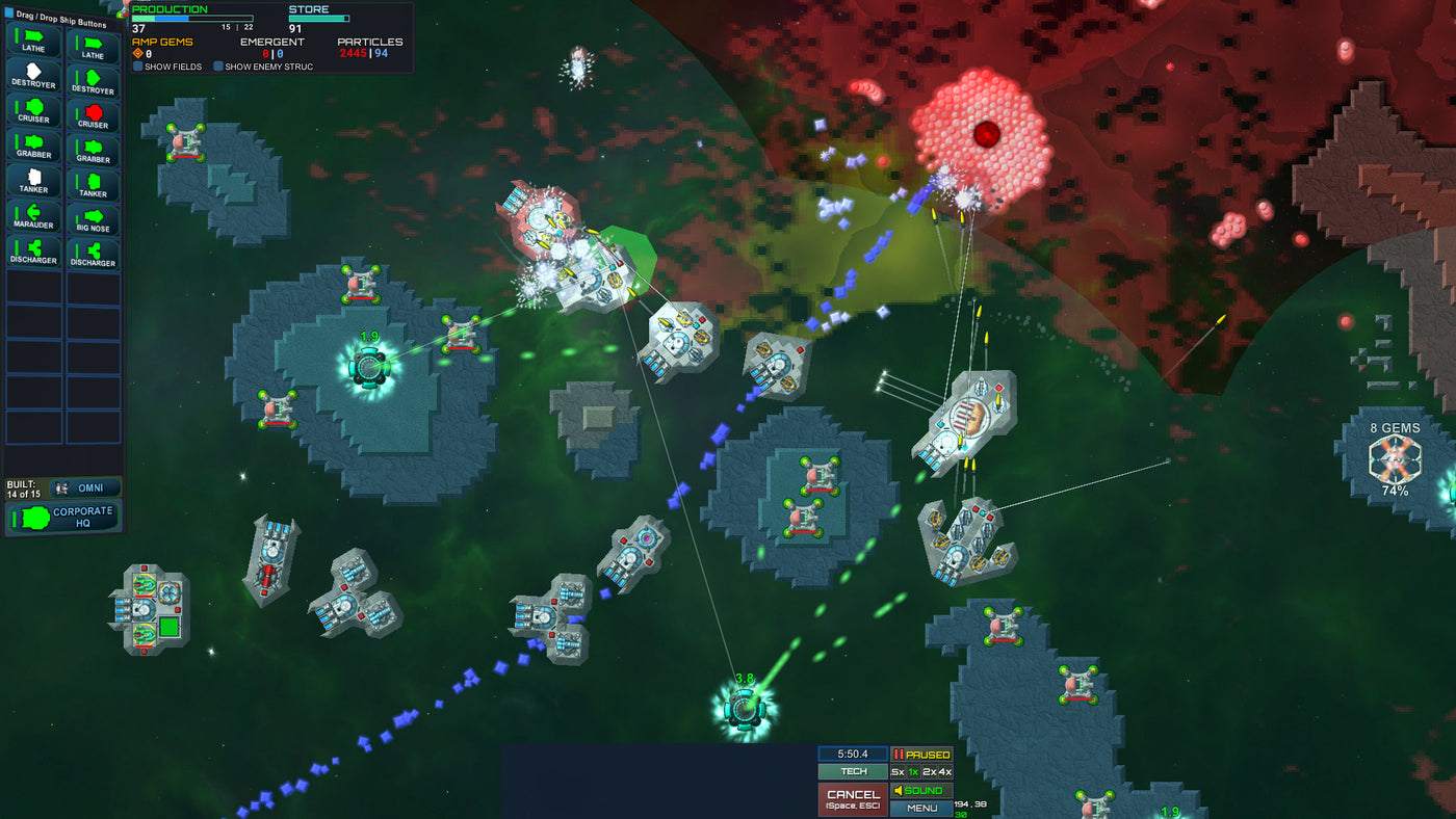 Particle Fleet: Emergence - PC (Steam) — скриншот 3
