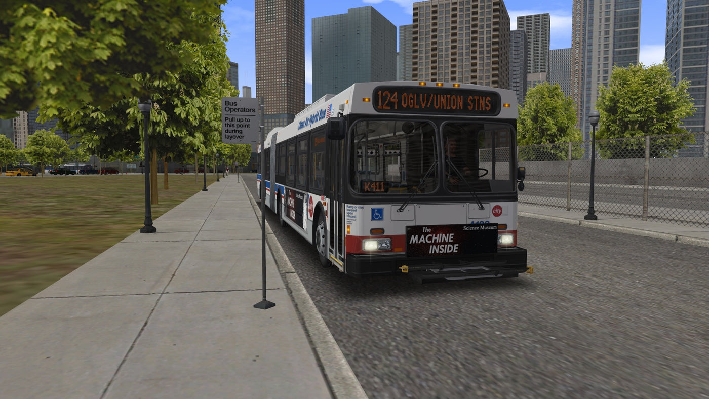 OMSI 2 - Add-on Chicago Downtown DLC - PC (Steam) — скриншот 1