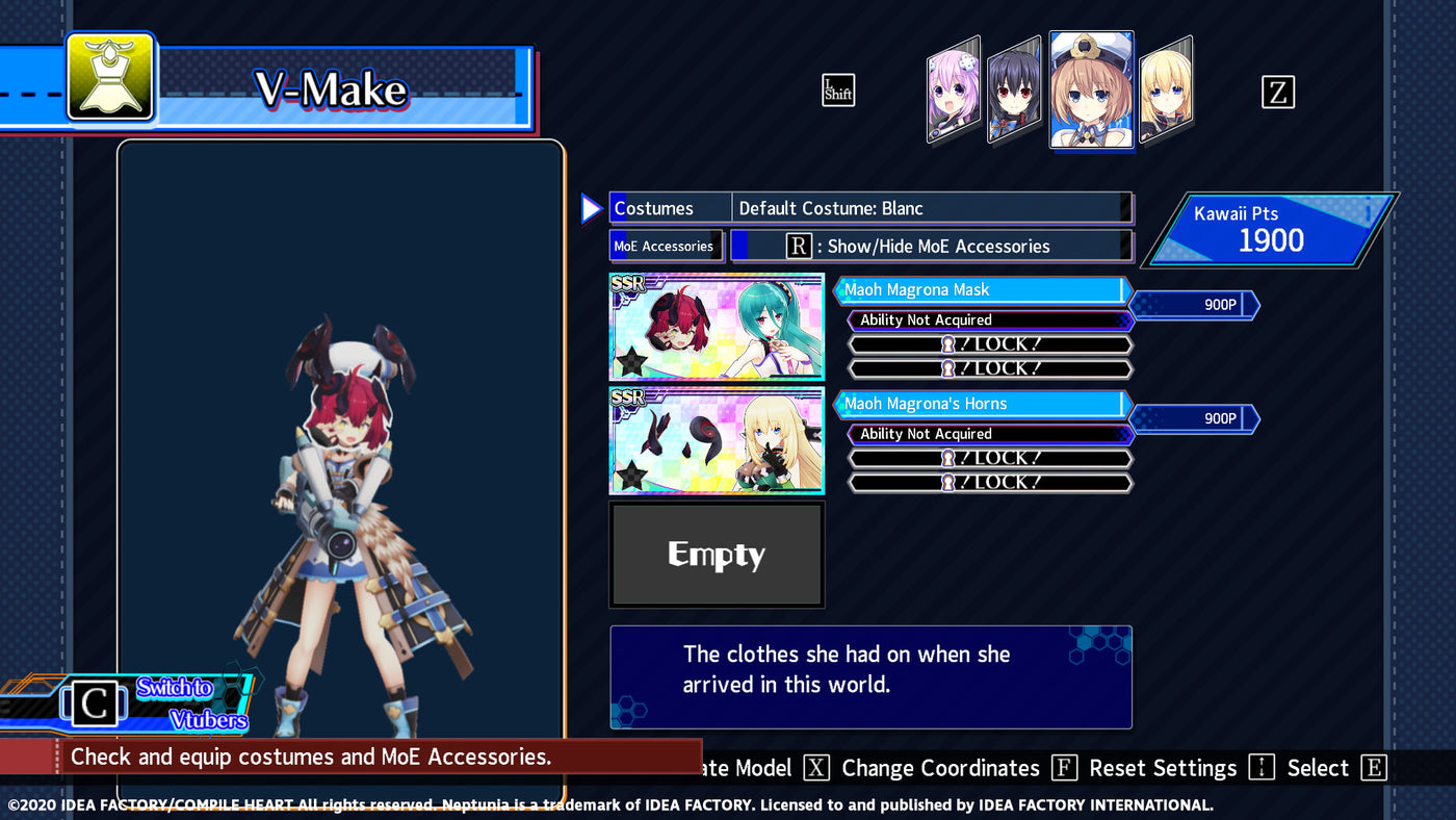 Neptunia Virtual Stars - Maoh Magrona Pack DLC - PC (Steam) — скриншот 3