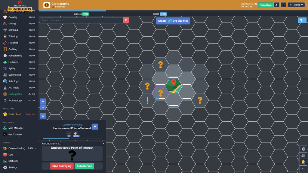 Melvor Idle: Atlas of Discovery DLC - PC (Steam) — screenshot 1