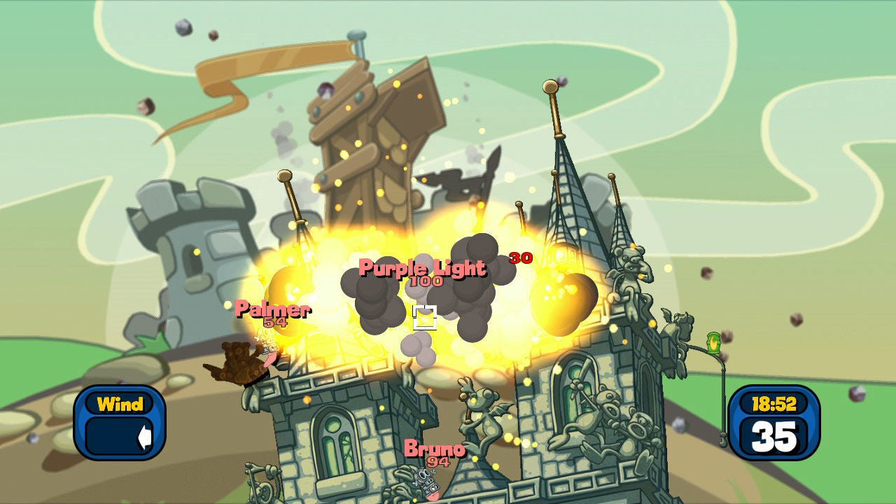 Worms Reloaded: Forts Pack screenshot