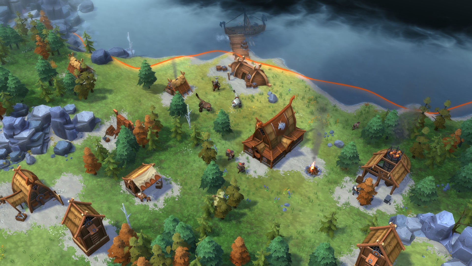 Northgard - Brundr & Kaelinn Clan of the Lynx DLC - PC (Steam) — screenshot 1