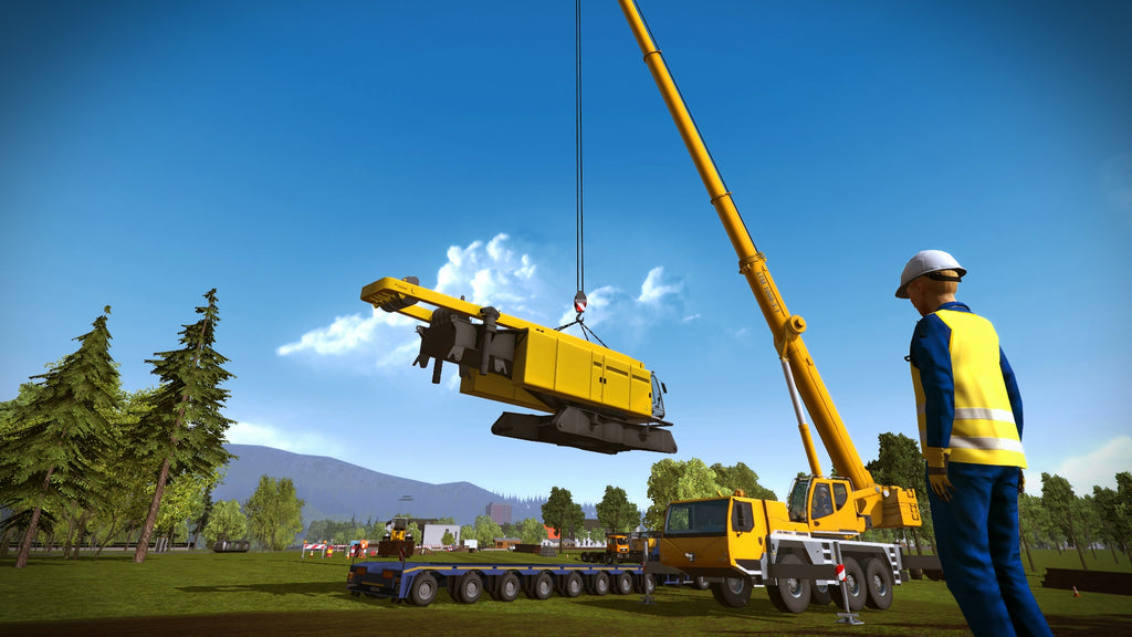 Construction Simulator 2015: Liebherr LR 1300 - PC (Steam) — screenshot 3