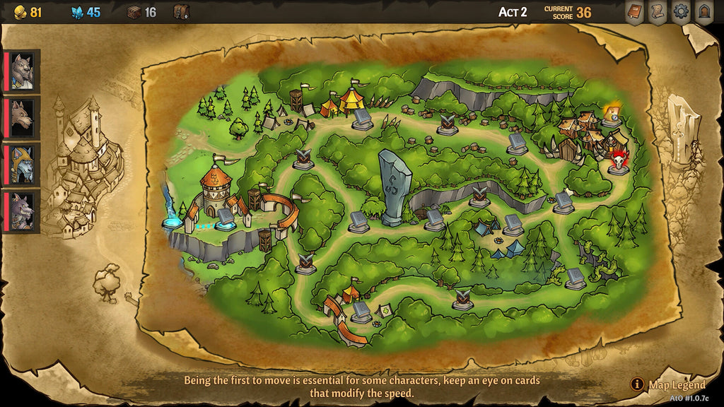 Across The Obelisk: The Wolf Wars DLC - PC (Steam) — screenshot 2