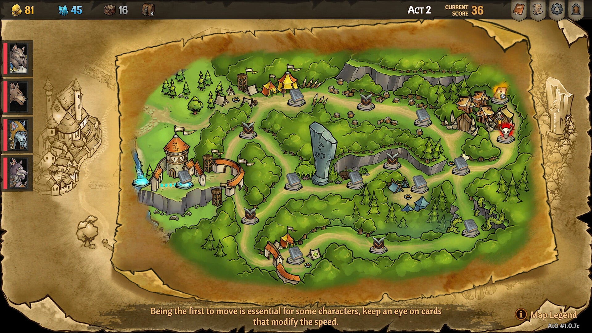 Across The Obelisk: The Wolf Wars DLC - PC (Steam) — screenshot 2