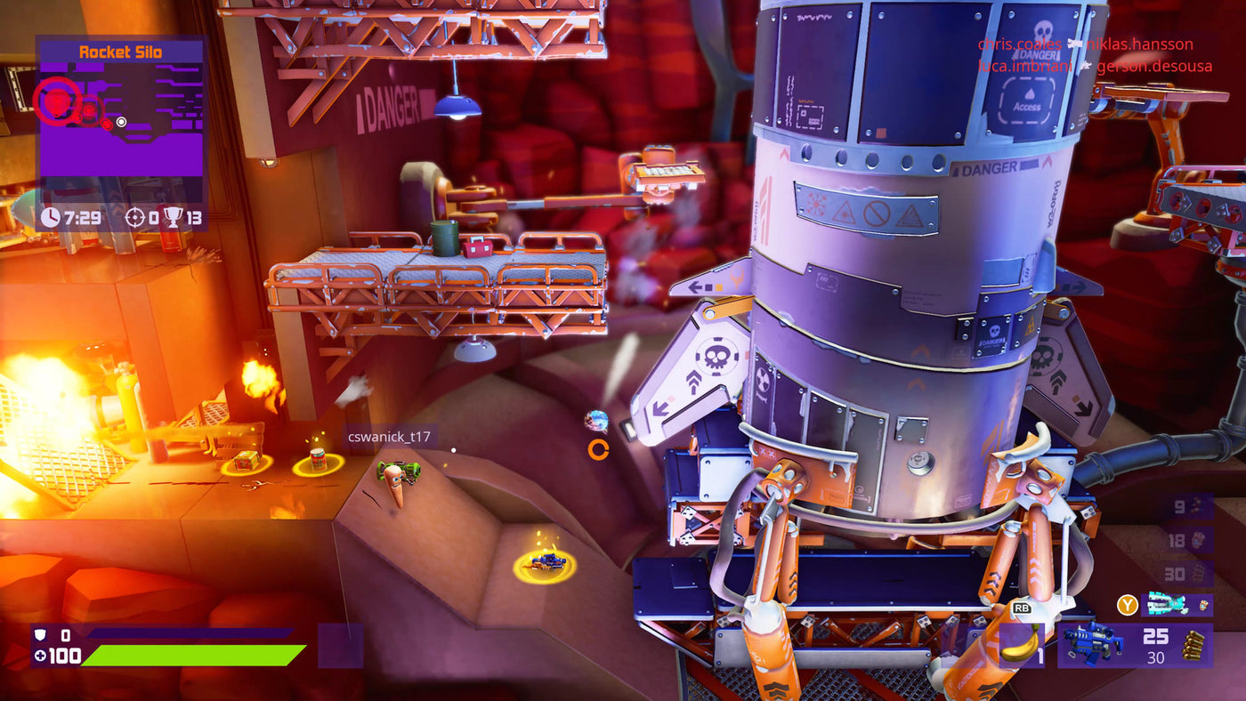 Worms Rumble - Nintendo Switch — скриншот 1