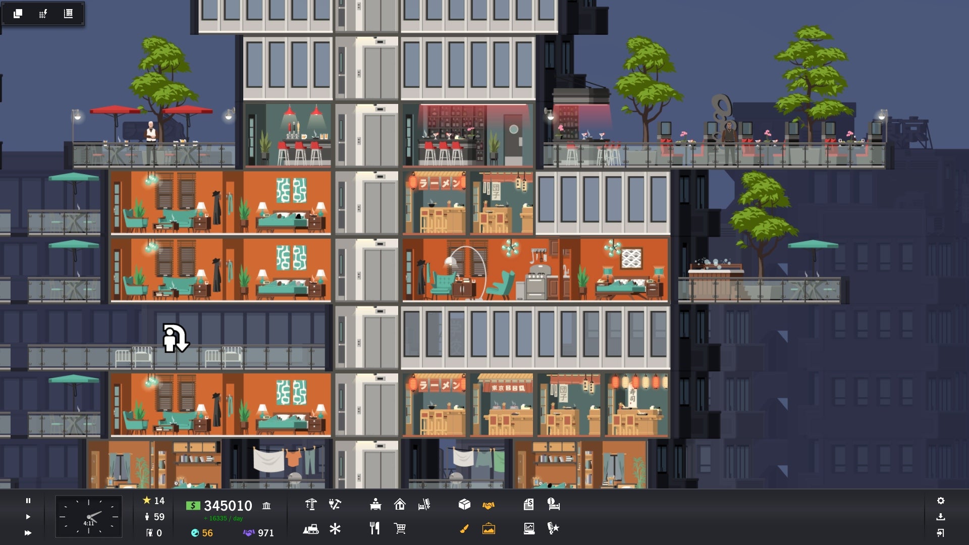 Project Highrise - Tokyo Towers DLC - PC (Steam) — screenshot 2