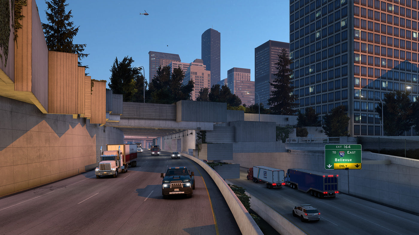 American Truck Simulator - Washington DLC - PC (Steam) — скриншот 1