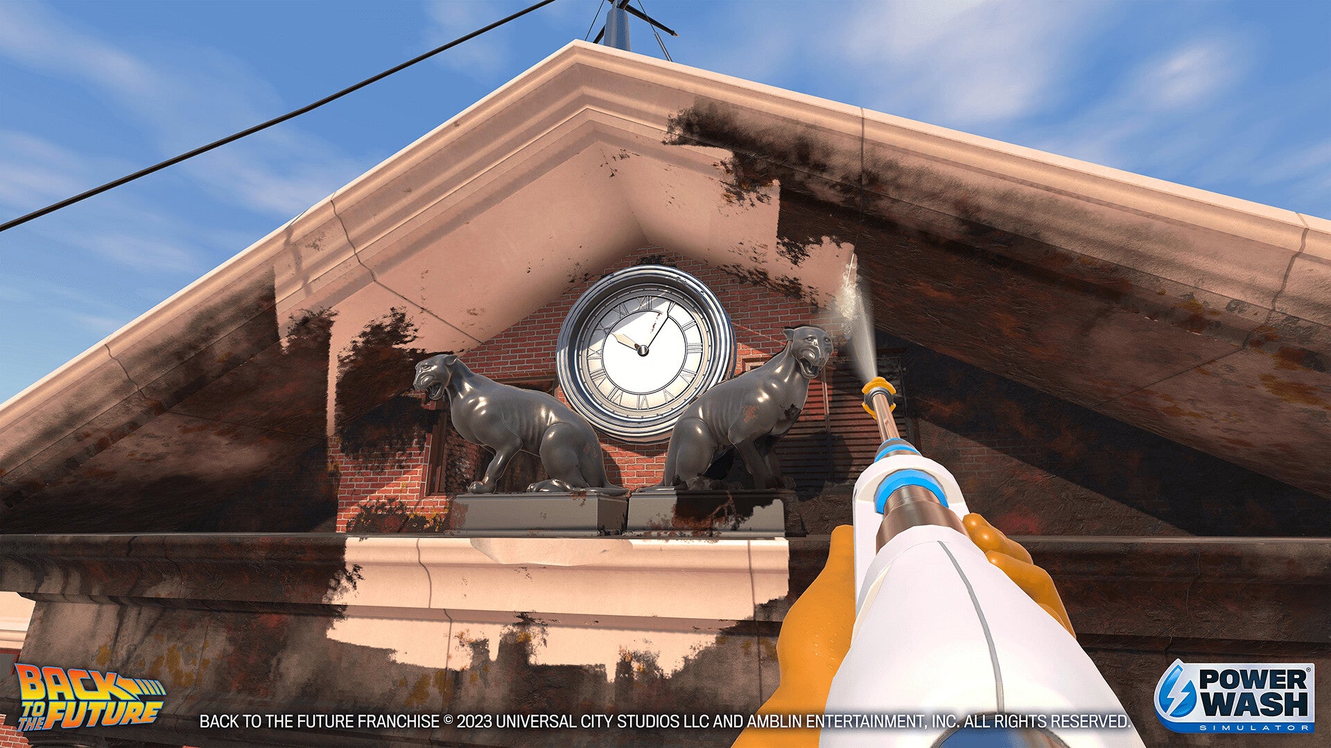 PowerWash Simulator - Back to the Future Special Pack DLC - PC (Steam) — screenshot 1