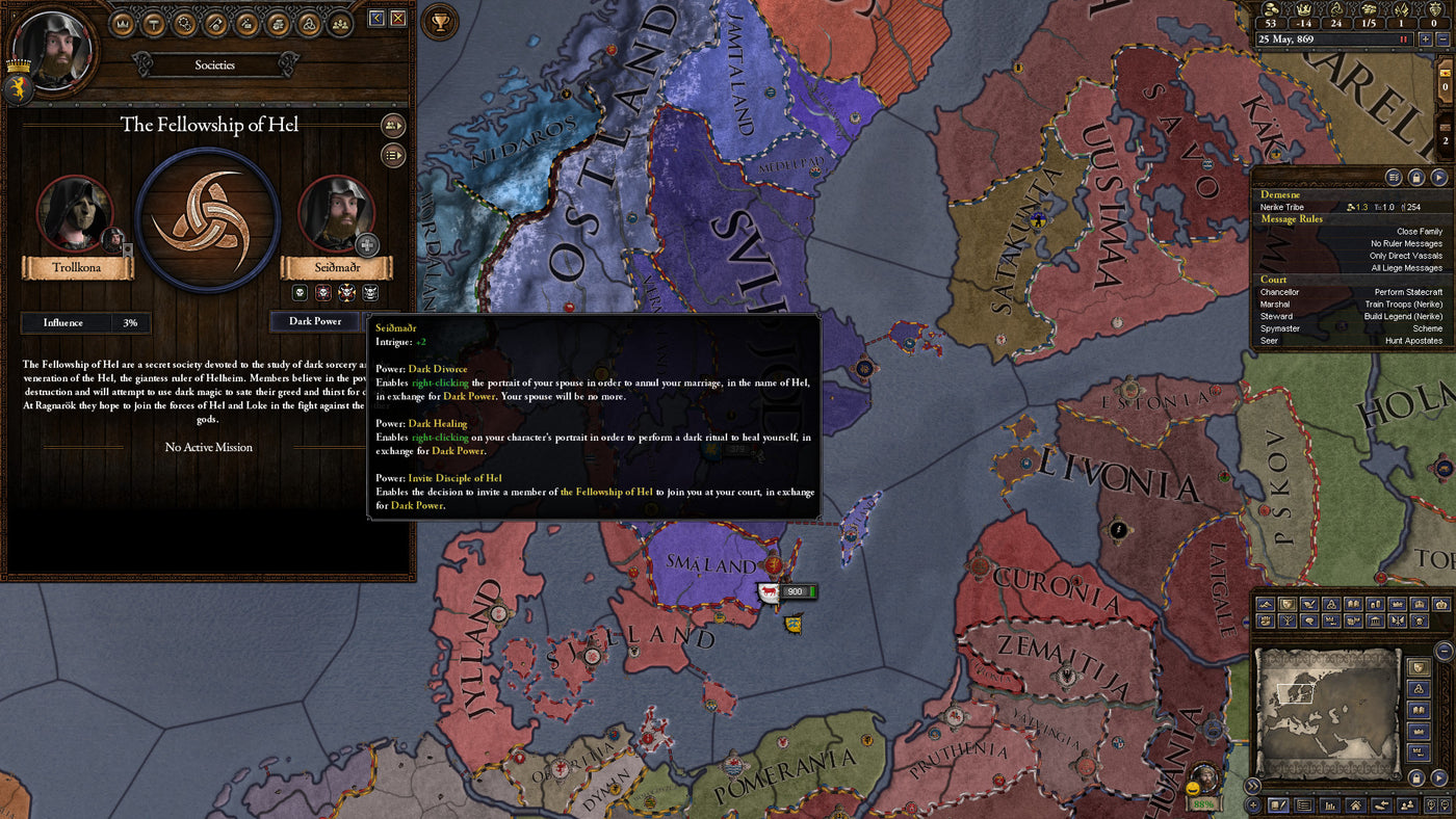 Crusader Kings II - Monks and Mystics DLC - PC (Steam) — скриншот 2