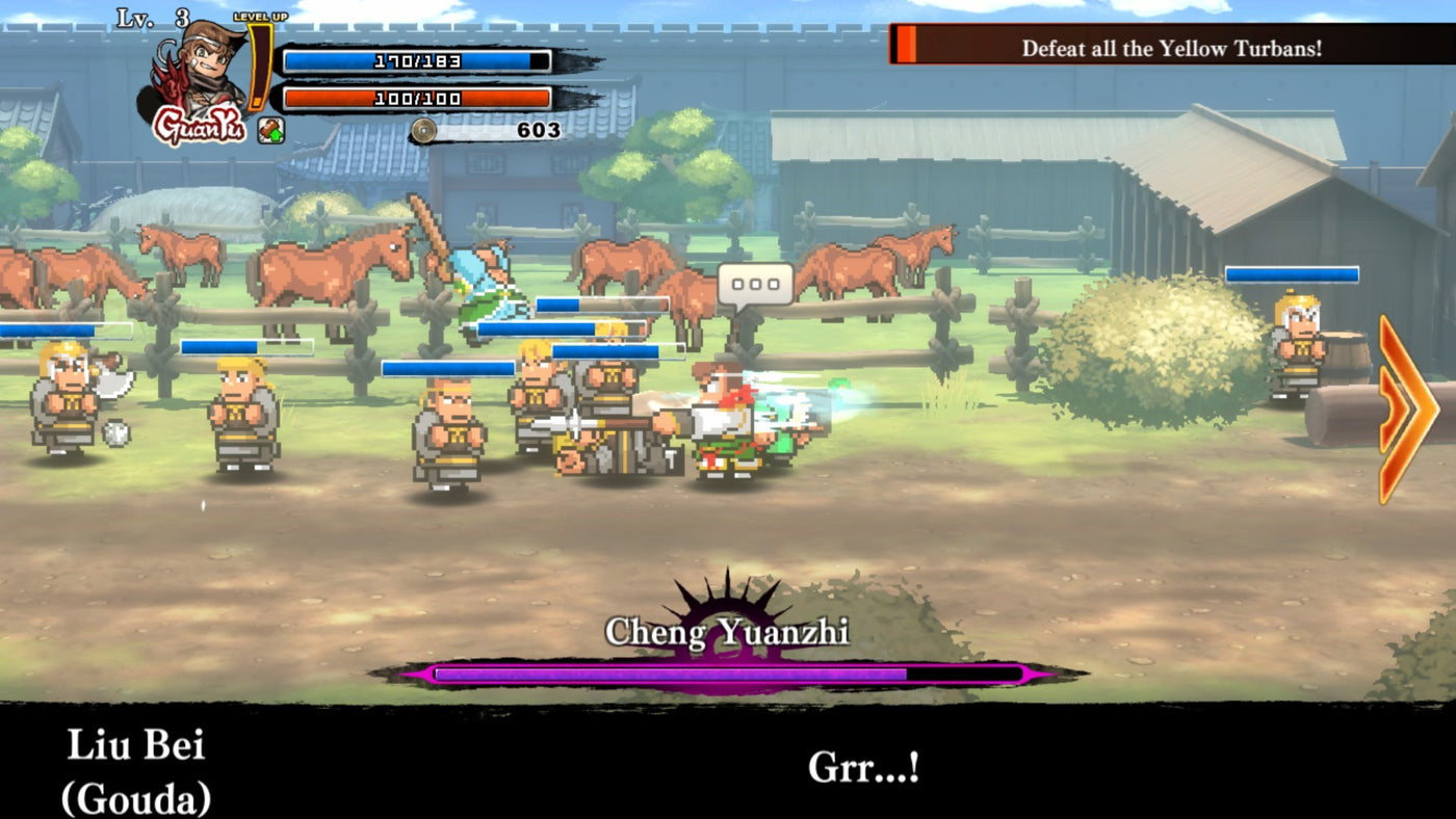 River City Saga: Three Kingdoms - PC (Steam) — скриншот 1