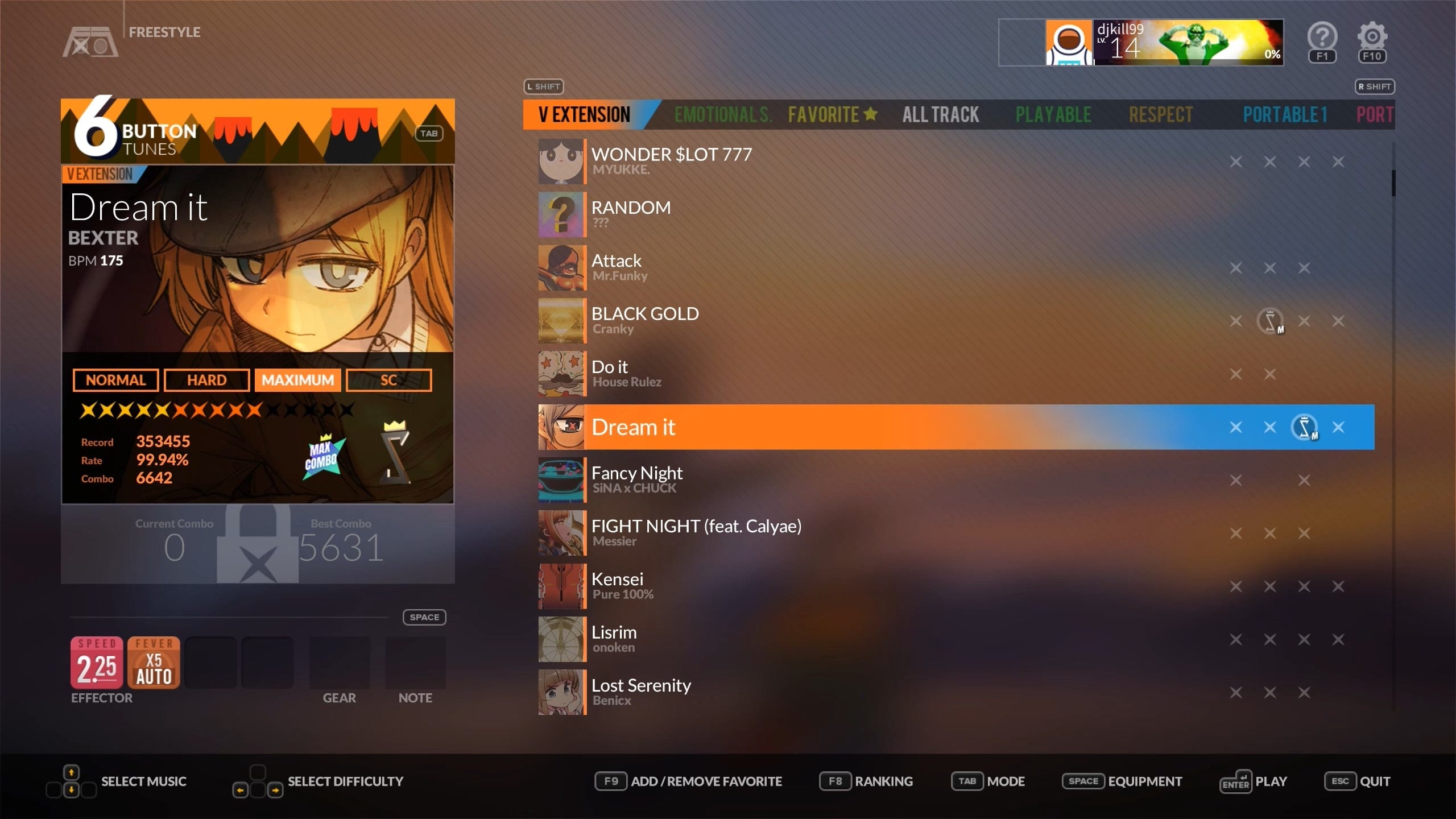 DJMAX RESPECT V - V EXTENSION PACK screenshot