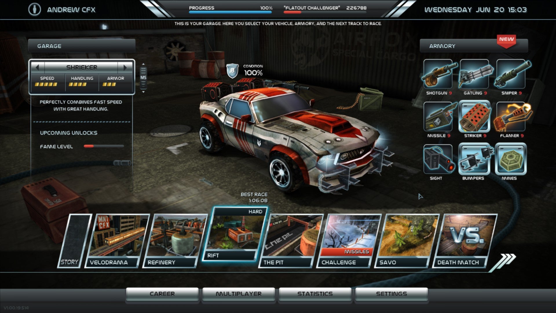 Death Rally - PC (Steam) — screenshot 1